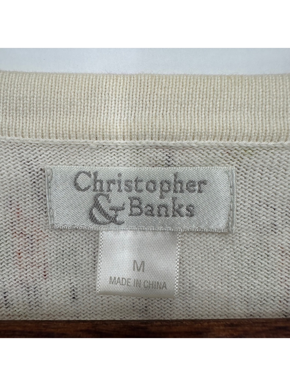 Christopher & Banks Novelty Cityscape Dog Print Cardigan - Picture 5 of 10
